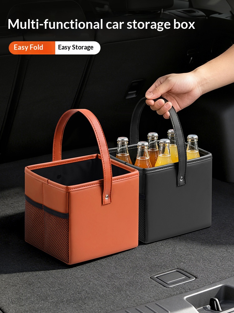 Interior Design Logo - Cubo de basura para coche, caja