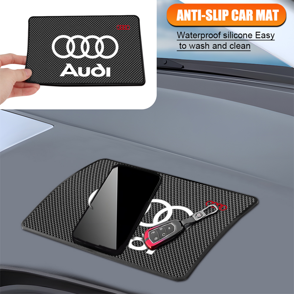 Interior Design Logo - Alfombrilla Antideslizante para Coche con Logotipo,