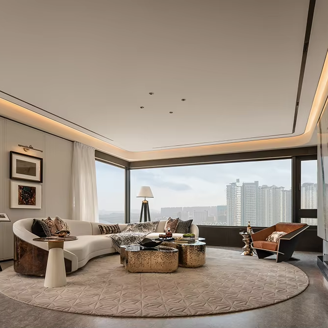Interior Design Lighting Layout - Sanhai Light Diseño de interiores Plan