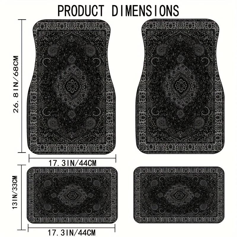 Interior Design Product - Alfombrillas de coche, diseño de estampado