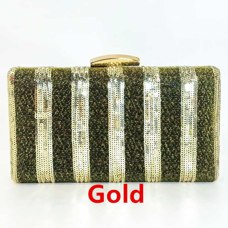 Interior Design Ai - Bolso de mano brillante con lentejuelas