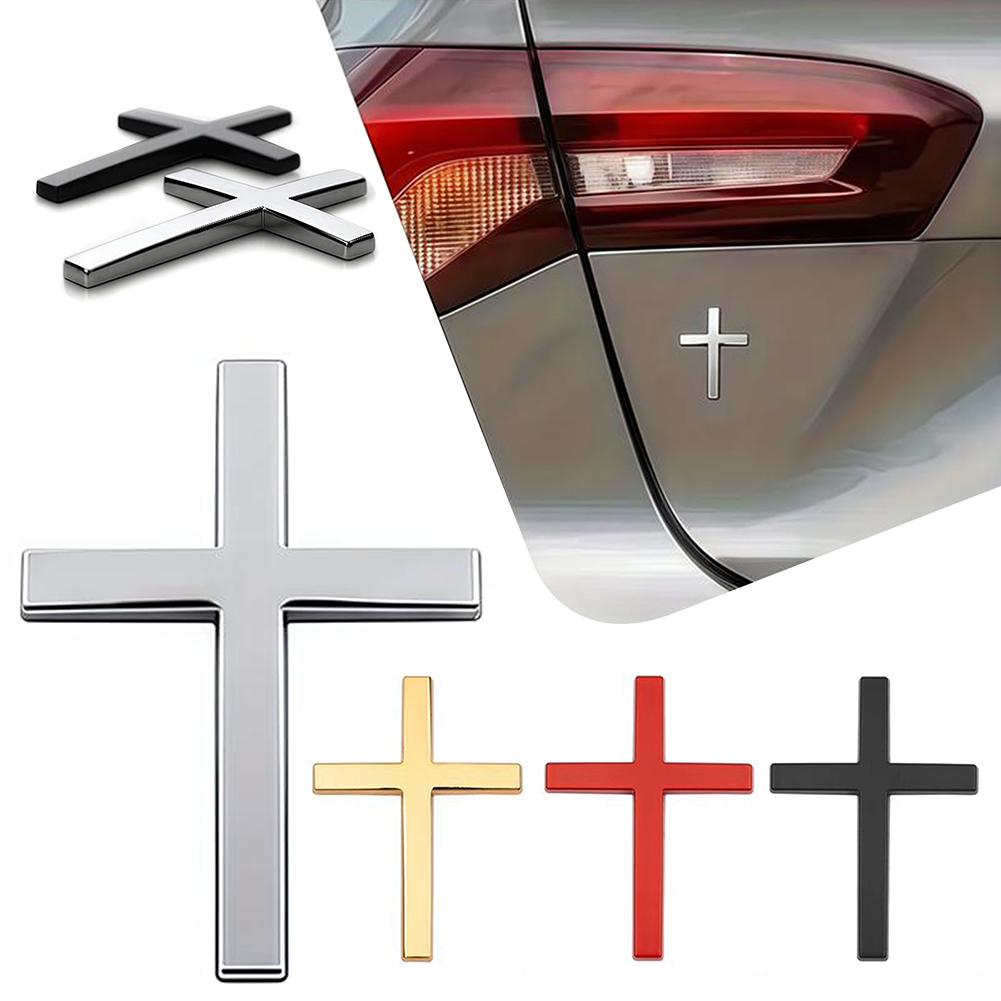 Interior Design Product - Pegatina cruzada cristiana para carrocería de