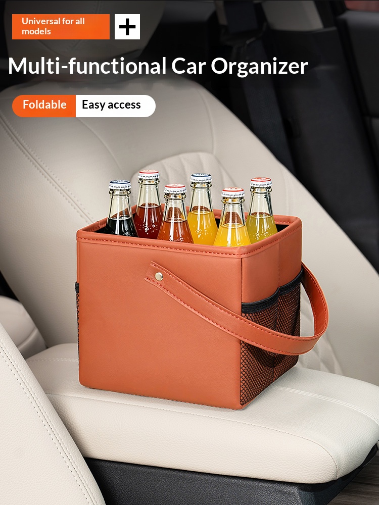Cubo de basura para coche, caj - Interior Design Logo reseña y precio