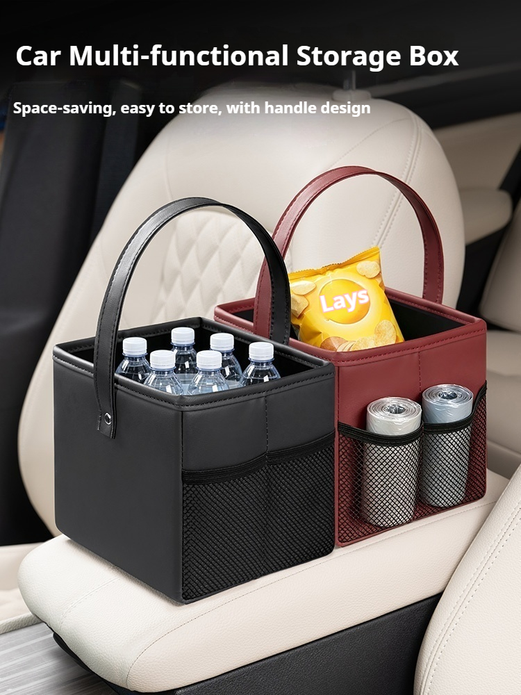 Cubo de basura para coche, caj - Interior Design Logo reseña y precio