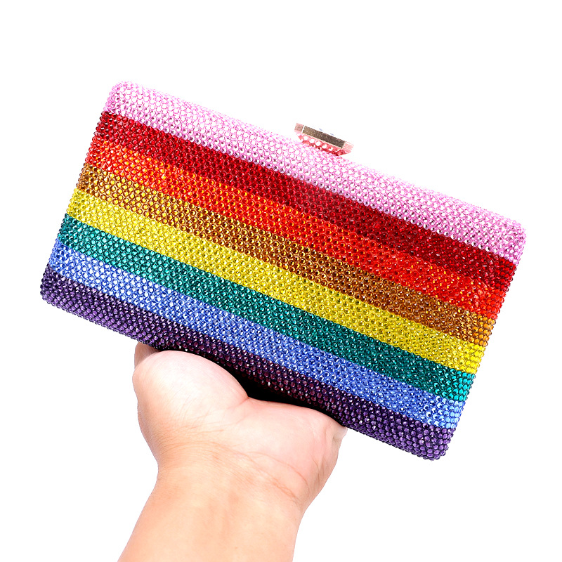 Bolso de mano de arcoíris para - Interior Design Ai reseña y precio